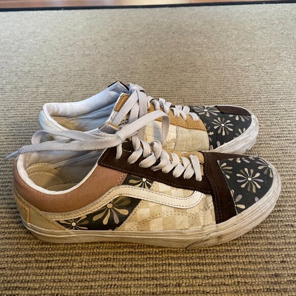 Patchwork Vans, Women's - Picture 2 of 5